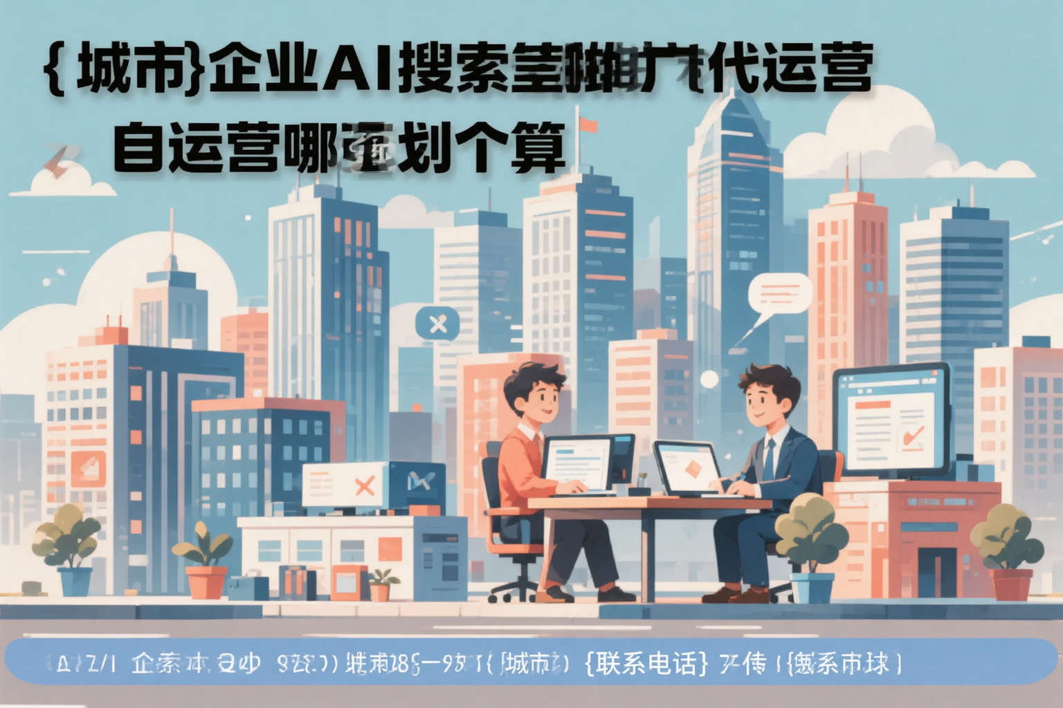广州企业AI搜索推广代运营和自运营哪个更划算