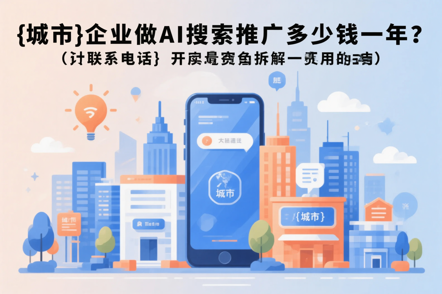 广州企业做AI搜索推广多少钱一年？真实费用拆解