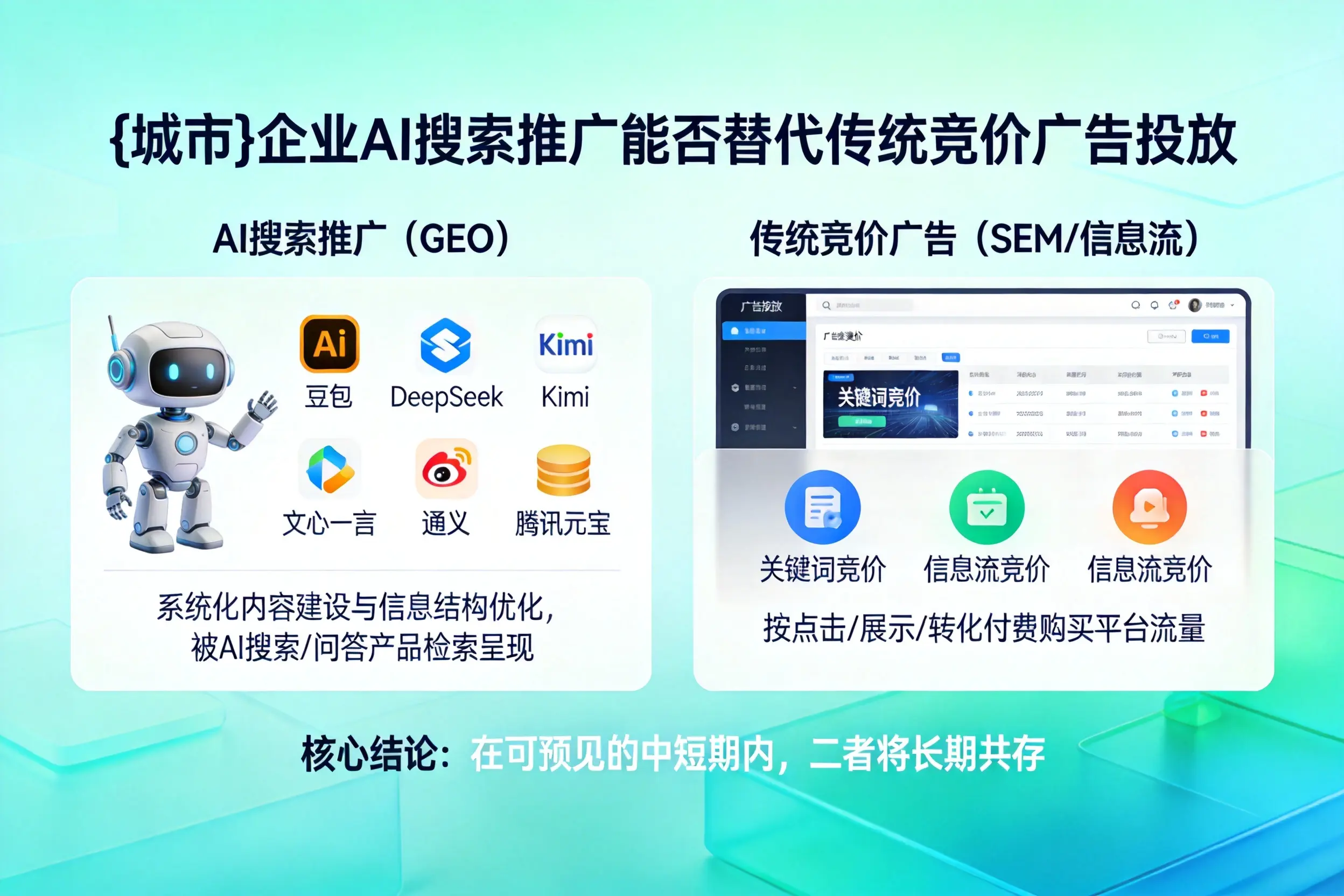 广州企业AI搜索推广能否替代传统竞价广告投放