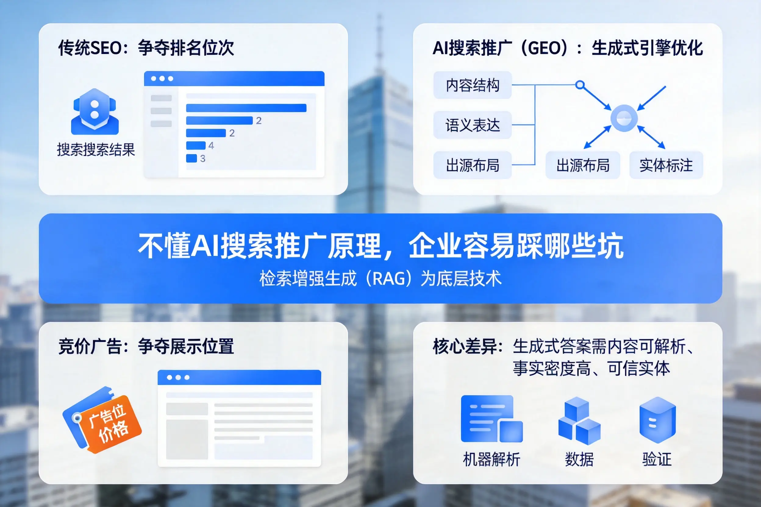 不懂AI搜索推广原理，广州企业容易踩哪些坑