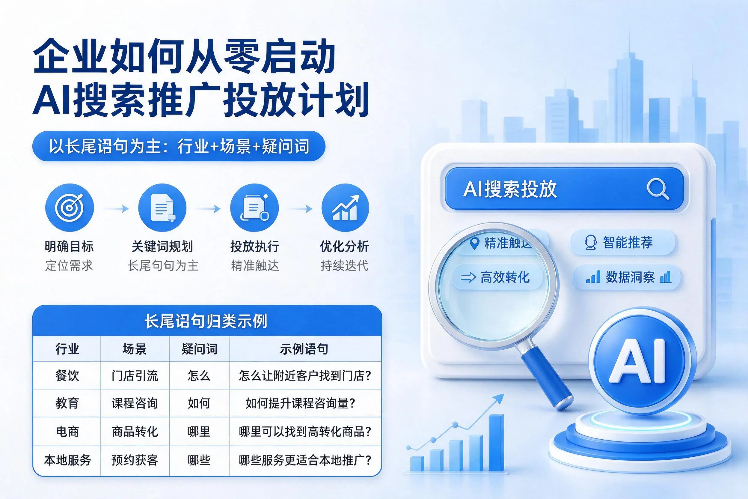 广州企业如何从零启动AI搜索推广投放计划